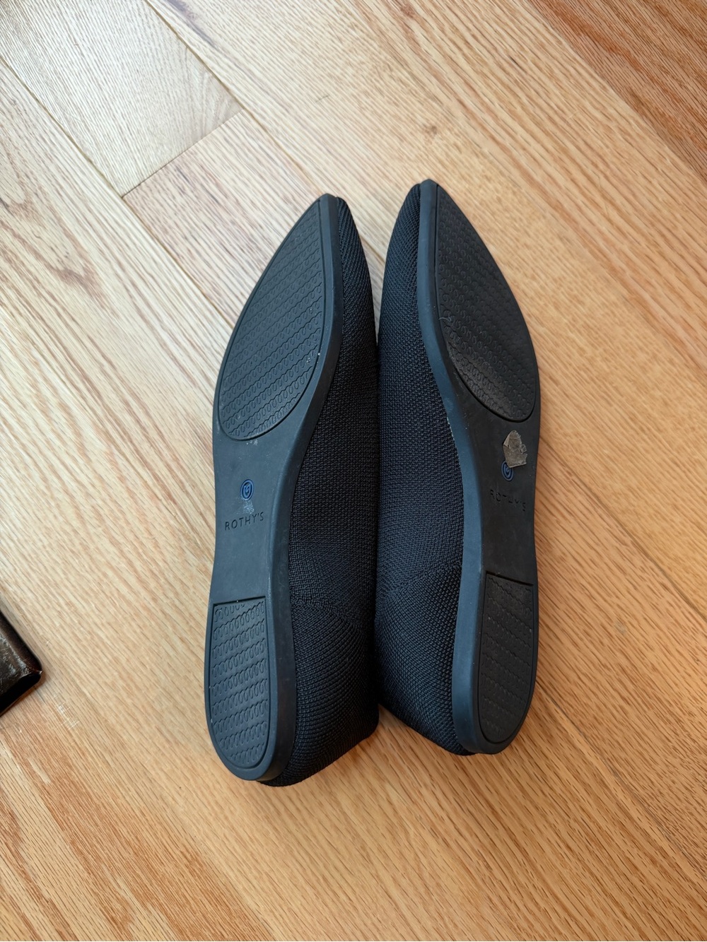 Rothy’s The Point II Black Pointed Toe Flats Women’s 8.5 Washable - Picture 4 of 8